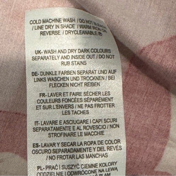 Boden Geometric Tile Print Mini Skirt Womens US 14 UK 18 Pink Navy Mod Retro - Picture 6 of 7